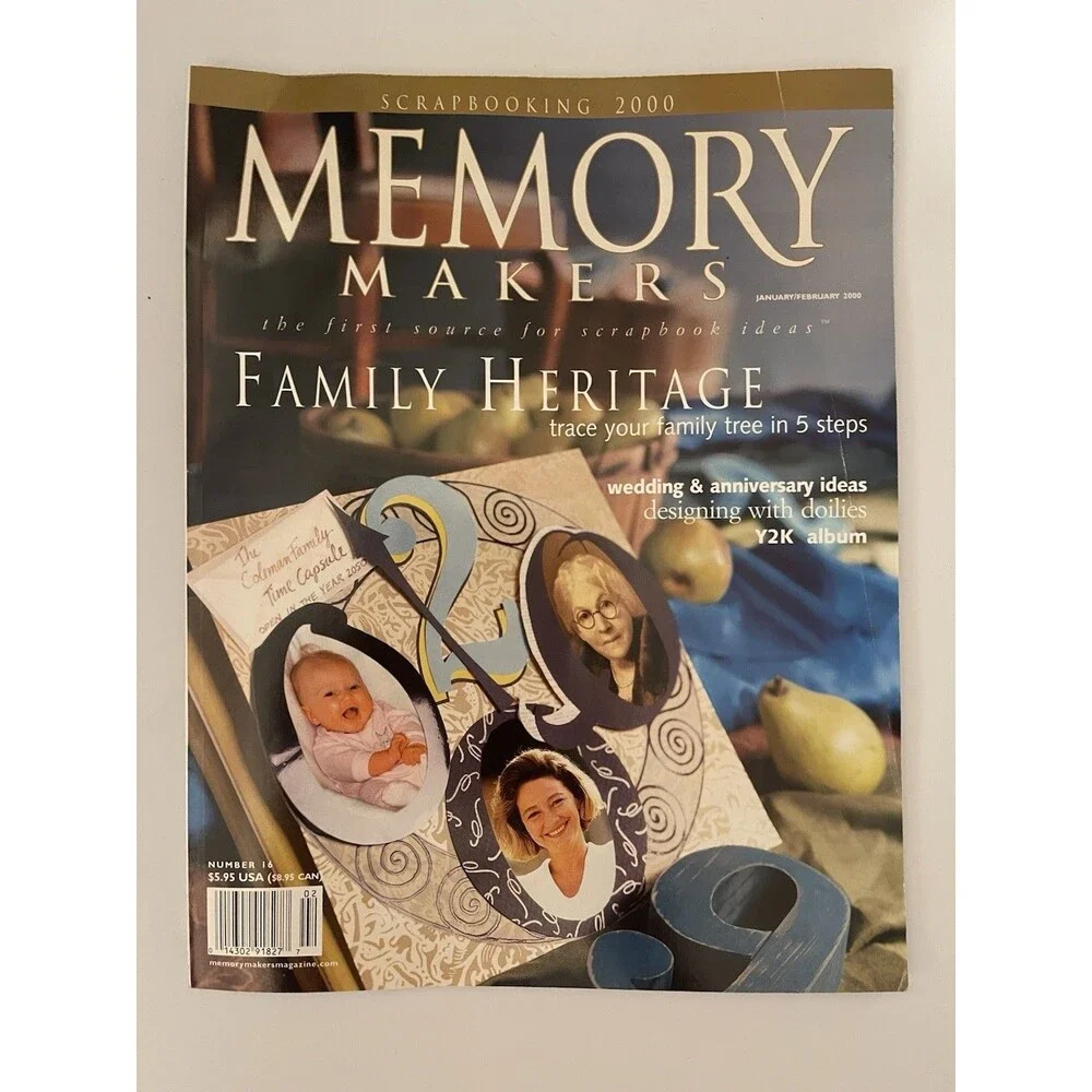 Memory Makers Scrapbooking January/February 2000 #16